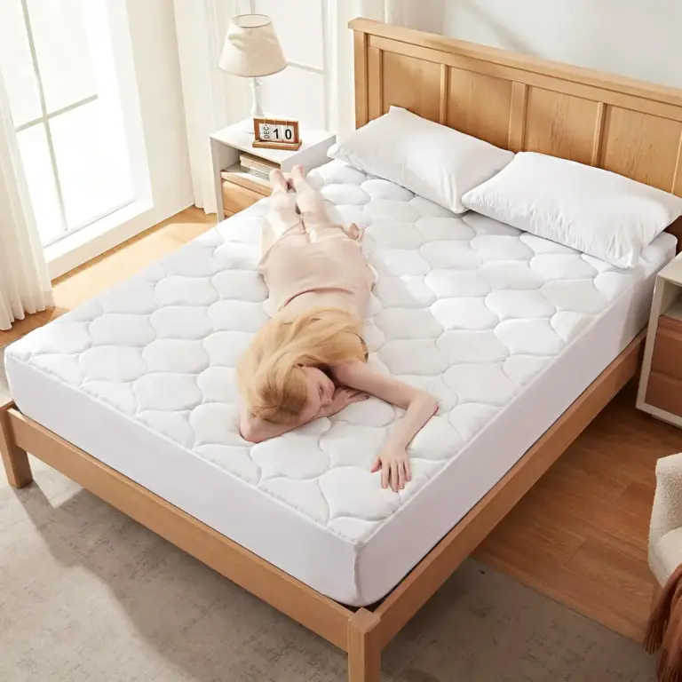 Breathable-Fitted-Quilted-Mattress-Pad