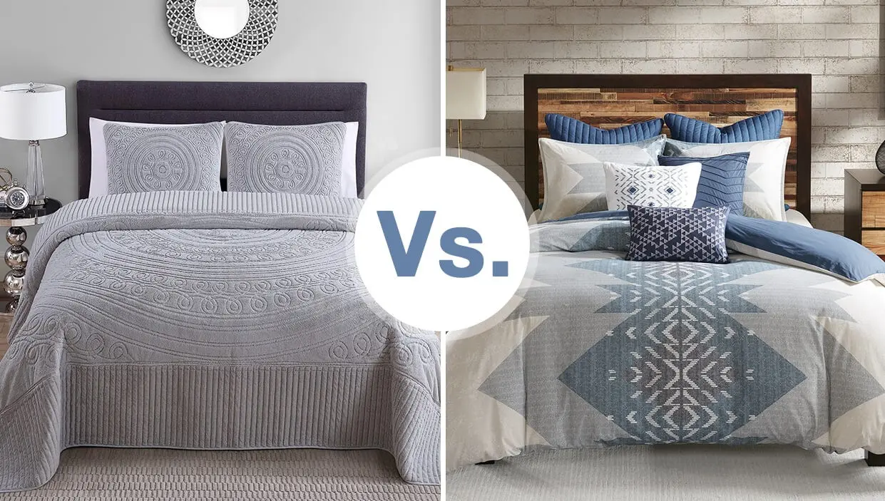 Comforter vs. Quilt