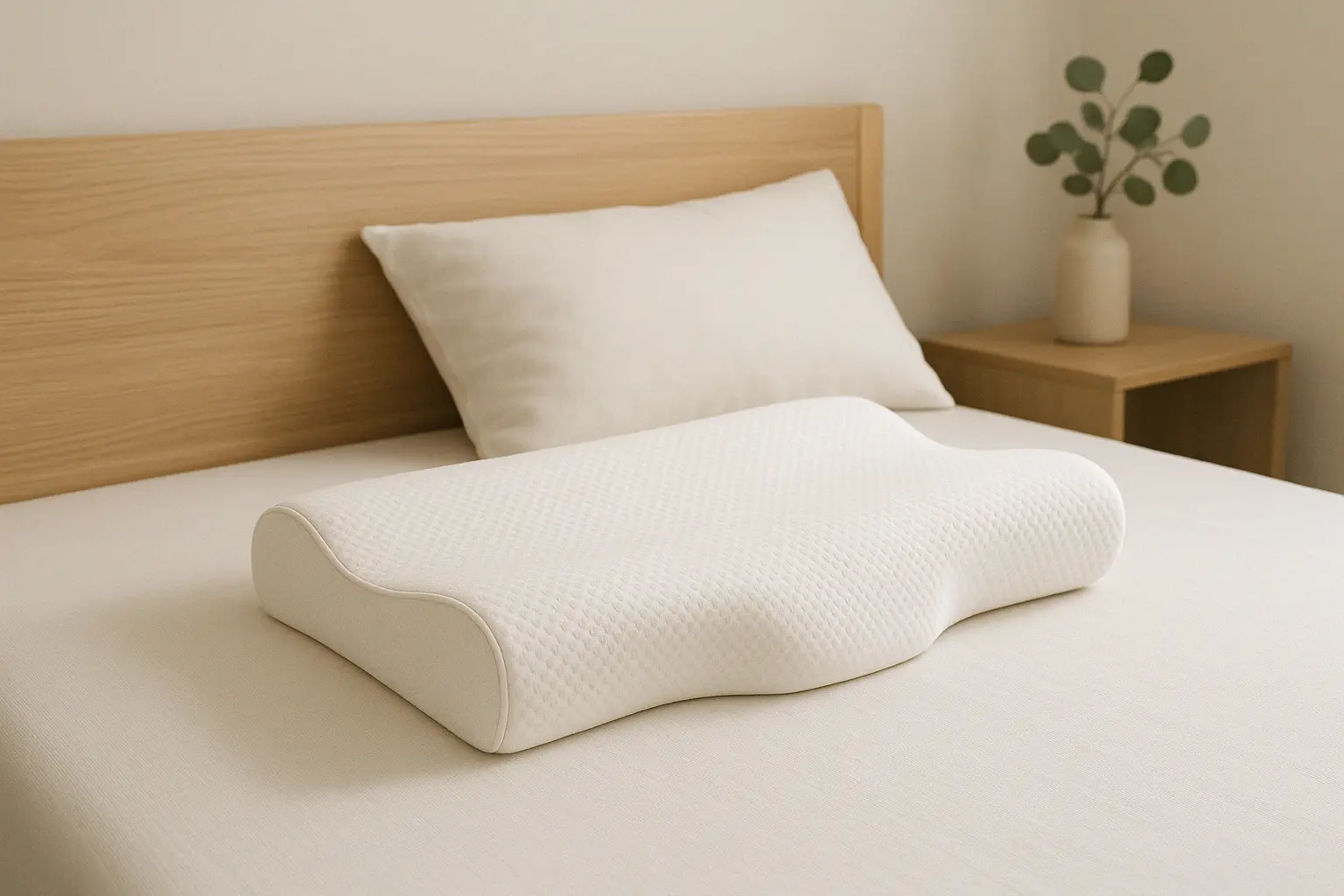 Ergonomic-memory-foam-pillow-for-neck-and-spine-alignment